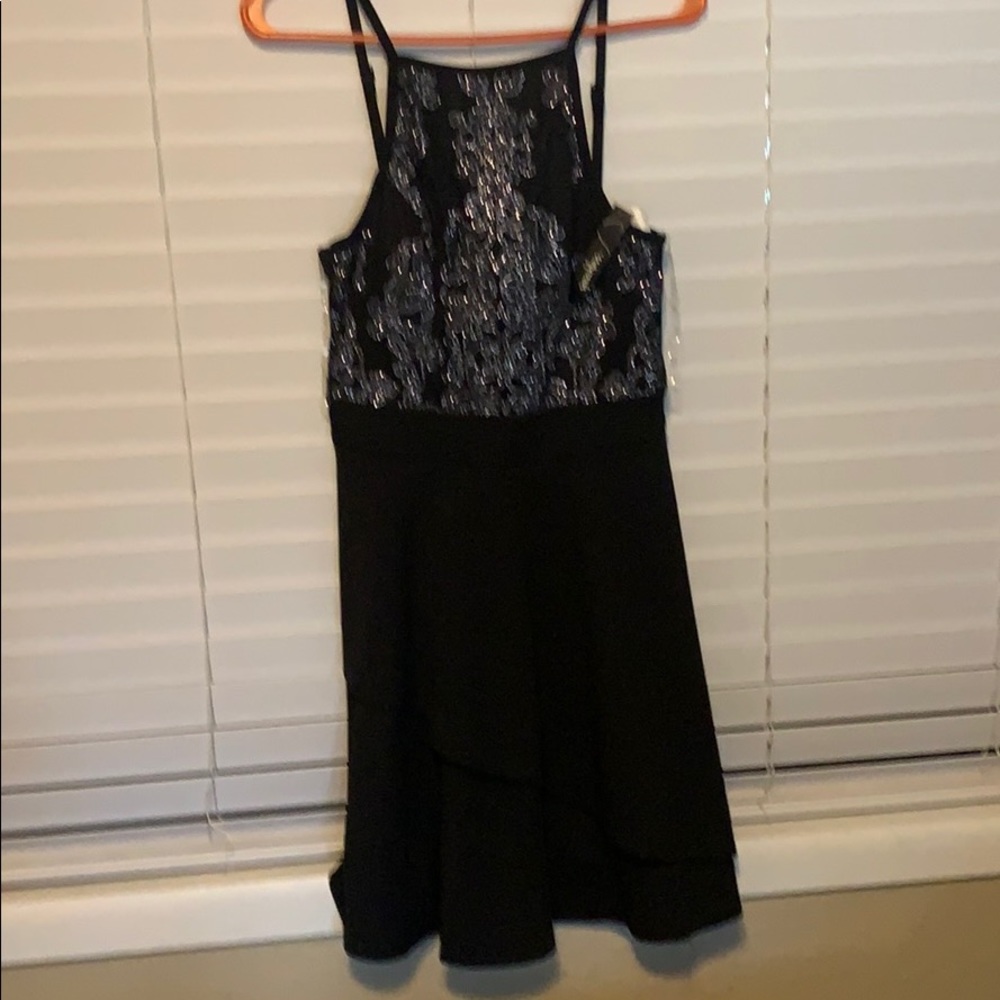 NWT SPEECHLESS BLACK DRESS